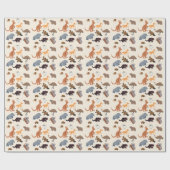 Dieren van Australië Aussie Wildlife Cadeaupapier (Vlak)