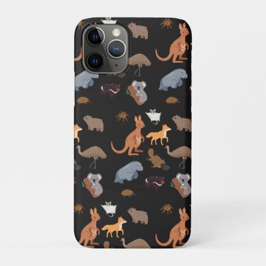 Dieren van Australië Aussie Wildlife Case-Mate iPhone Case (Achterkant)