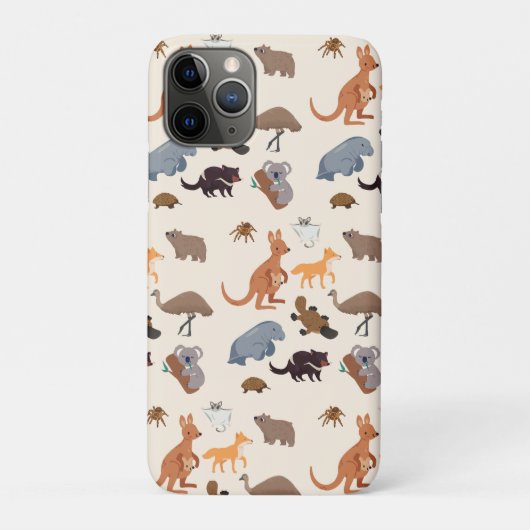 Dieren van Australië Aussie Wildlife Case-Mate iPhone Case (Achterkant)