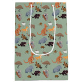 Dieren van Australië Aussie Wildlife Medium Cadeauzakje (Achterkant)