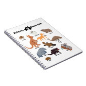 Dieren van Australië Aussie Wildlife Notitieboek (Rechterzijde)