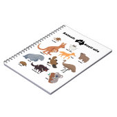 Dieren van Australië Aussie Wildlife Notitieboek (Linkerzijde)