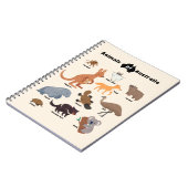 Dieren van Australië Aussie Wildlife Notitieboek (Linkerzijde)