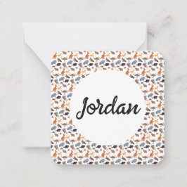 Dieren van Australië Aussie Wildlife Notitiekaartje