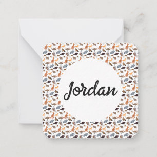 Dieren van Australië Aussie Wildlife Notitiekaartje