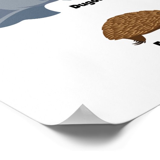 Dieren van Australië Aussie Wildlife Poster (Hoek)