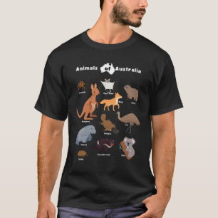 Dieren van Australië Aussie Wildlife T-shirt