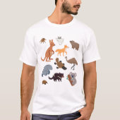Dieren van Australië Aussie Wildlife T-shirt (Voorkant)