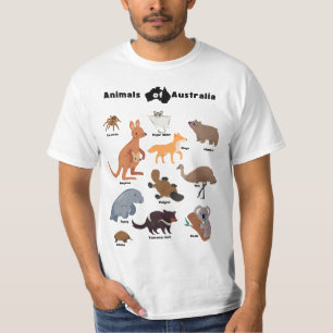 Dieren van Australië Aussie Wildlife T-shirt
