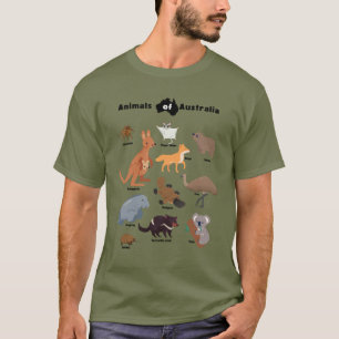 Dieren van Australië Aussie Wildlife T-shirt