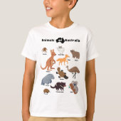 Dieren van Australië Aussie Wildlife T-shirt (Voorkant)