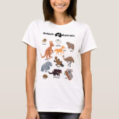 Dieren van Australië Aussie Wildlife T-shirt (Voorkant)