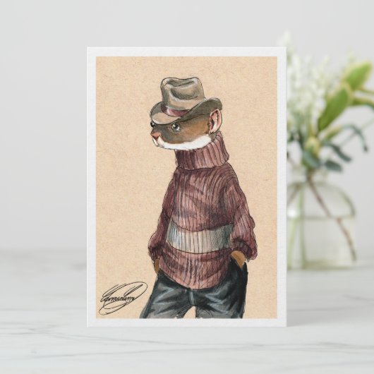 Dieren van Big Rock: Alexander Wade, sawyer (Staand voorkant)