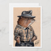 Dieren van Big Rock: E. Muskrat (Voorkant / Achterkant)