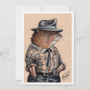 Dieren van Big Rock: E. Muskrat