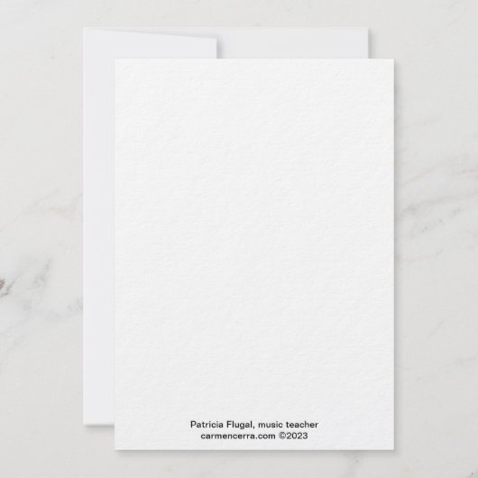 Dieren van Big Rock: Patrica Flugal (Achterkant)