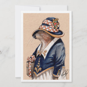 Dieren van Big Rock: Sylvia Muskrat