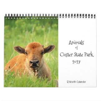 Dieren van Custer State Park 2027 Kalender