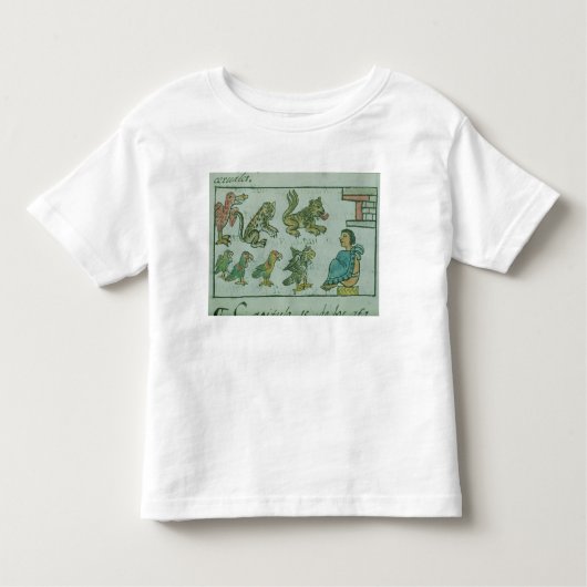 Dieren van de Aztec Emperor Kinder Shirts (Voorkant)