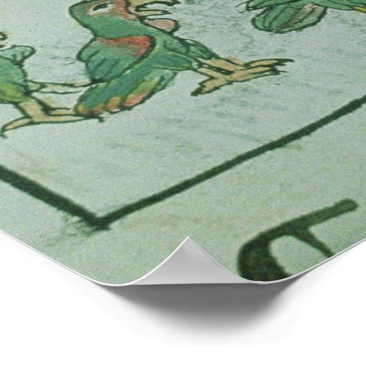 Dieren van de Aztec Emperor Poster (Hoek)