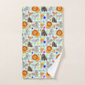 Dieren van de Jungle Bad Handdoek (Handdoek)