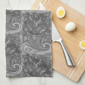 DIEREN VAN DE natuur, WILDLIFE CORNUCOPIA TOWEL Theedoek (Quarter Fold)