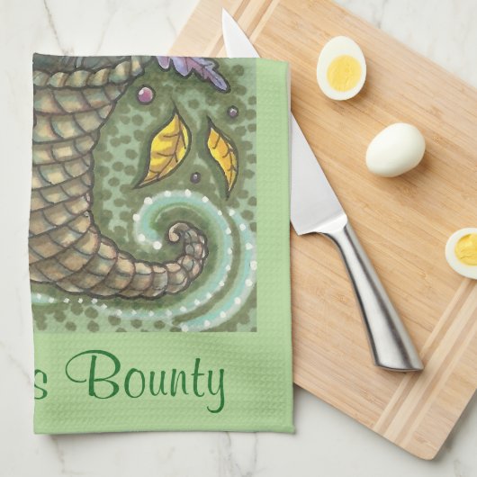 DIEREN VAN DE natuur, WILDLIFE CORNUCOPIA TOWEL Theedoek (Quarter Fold)