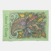 DIEREN VAN DE natuur, WILDLIFE CORNUCOPIA TOWEL Theedoek (Horizontaal)