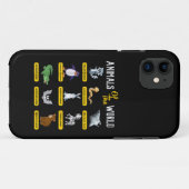Dieren Van De Wereld Grappige Dieren Echte Namen Case-Mate iPhone Case (Achterkant (horizontaal))