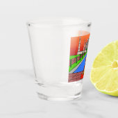 Dieren van de Wereld, India: Tijger Shot Glas (Links)