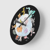 Dieren van de Wereld Ronde Klok (Hoek)