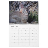 Dieren van geelsteen, op maat gedrukt kalender (Mar 2027)