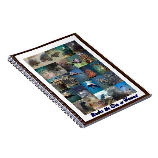 Dieren van het zee notitieboek (Rechterzijde)