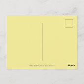 DIEREN VAN STABIEL, OX, DONKEY EN SCHAPEN BRIEFKAART (Achterkant)