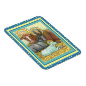 DIEREN VAN STABIEL, OX, DONKEY EN SCHAPEN MAGNEET (Rechterzijde)