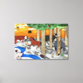 Dieren van Tennessee Canvas Afdruk (Voorkant)