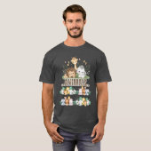 Dieren vintage t-shirt (Voorkant volledig)