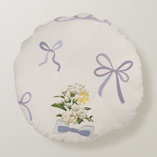 Dieren & Vogels Ronde Kussen (Achterkant)