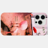 Dieren Vogels Roseate Lepelaar iPhone / iPad hoesj Case-Mate iPhone Case (Achterkant (horizontaal))