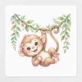 Dieren voor Babysafari Labels (Design 1)