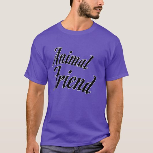 Dieren vriend jongen t-shirt (Voorkant)