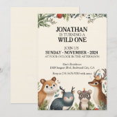 Dieren Vrienden Kaart (Voorkant / Achterkant)