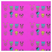 Dieren Vrienden Kunstwerk Stof (Swatch)