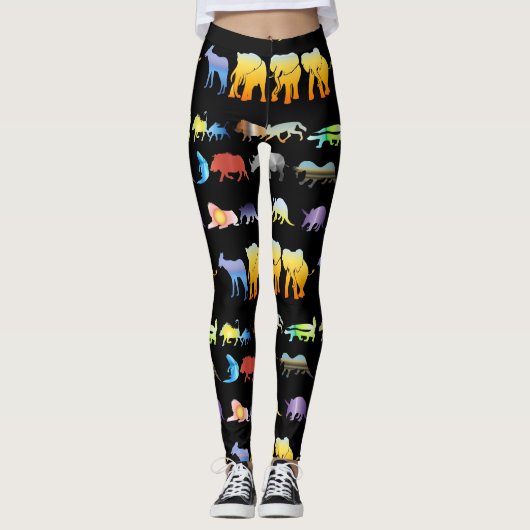 Dieren Vrouwelijke Leggings (Voorkant)