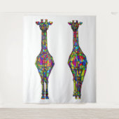Dieren Wandtapijt Wandkleed (Voorkant)