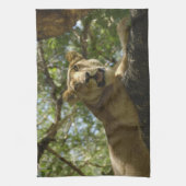 Dieren > Wilde katten > Leeuwen Theedoek (Verticaal)