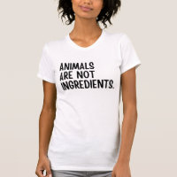 Dieren zijn geen ingrediënten