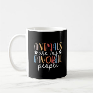 Dieren Zijn Mijn Favoriete Mensen Grappig Dierenli Koffiemok