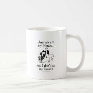 Dieren zijn mijn vrienden..en ik eet mijn vrienden koffiemok
