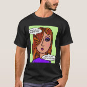 Dieren zijn mijn vrienden en ik eet mijn vrienden  t-shirt (Voorkant)